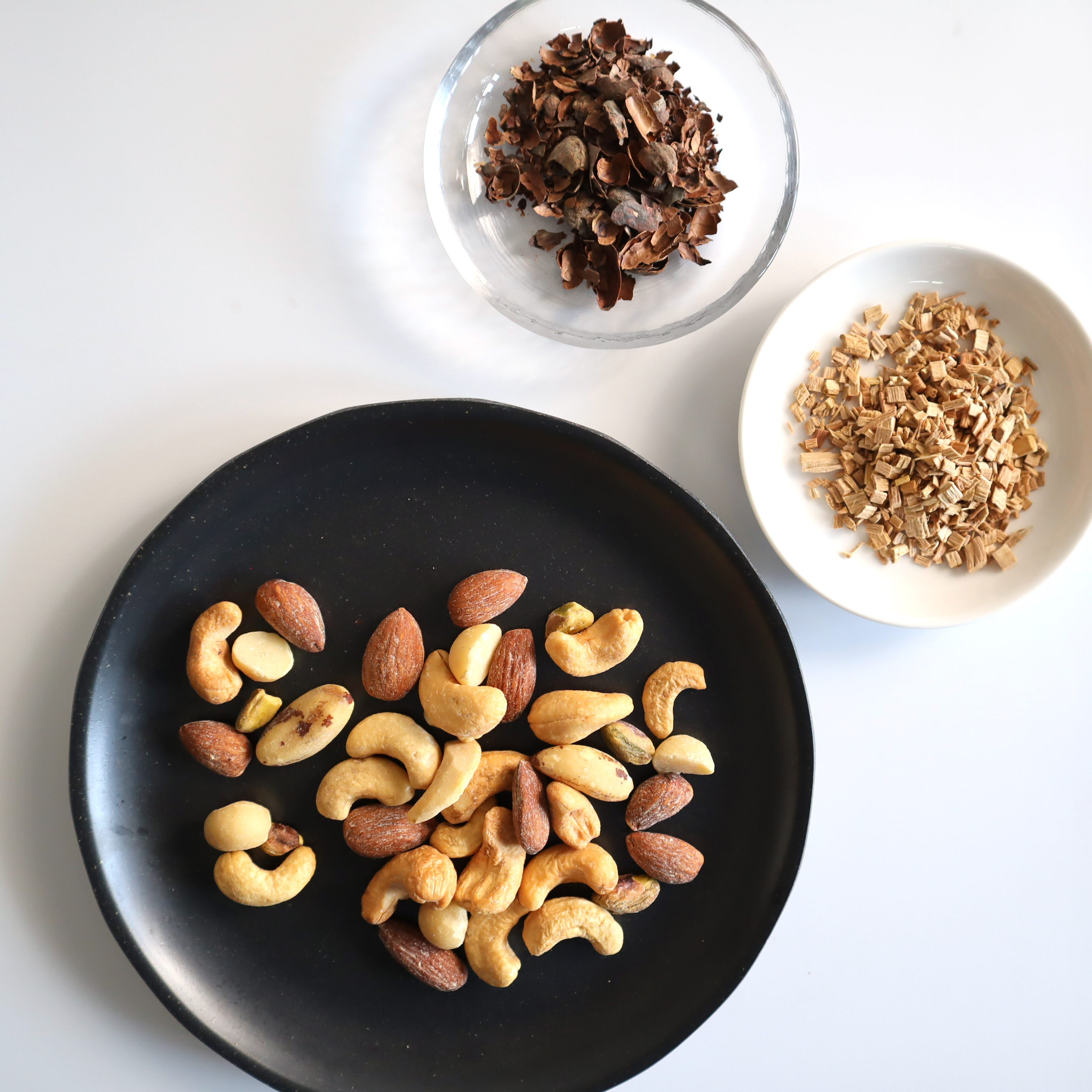 ハスクスモークミックスナッツ（カカオ） 3pc